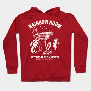 Rainbow Room at the Albion Hotel Defunct Nightclub Hoodie